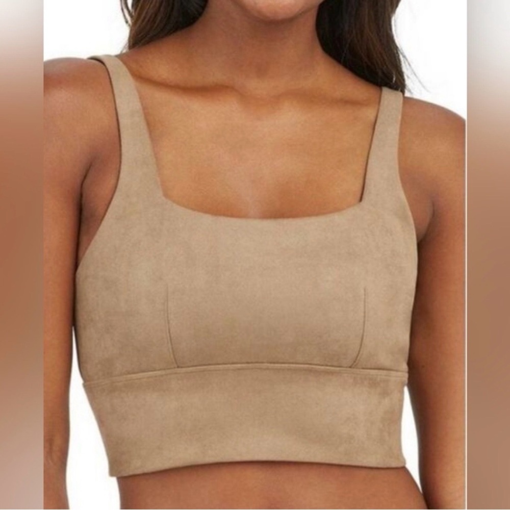 NWT SPANX Longline Square Neck Bralette